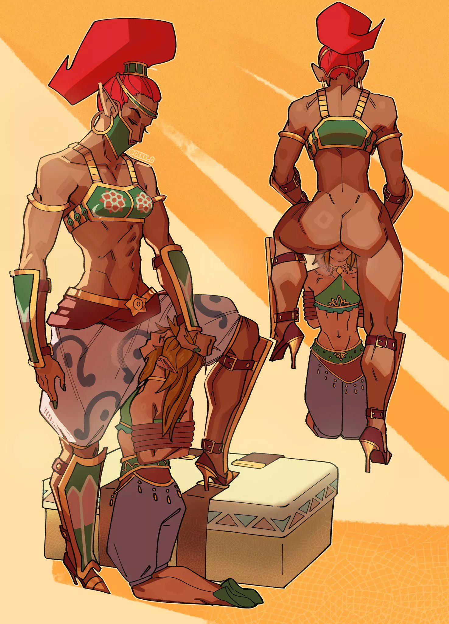 Link knows his place posted by SoManyCookies