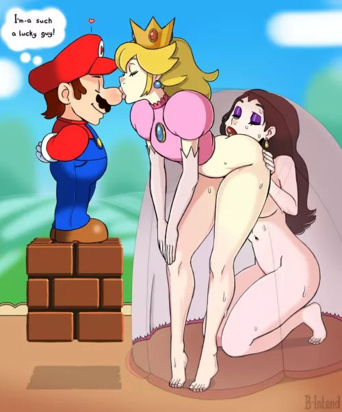 Mario is really a lucky guy by bingchilinh2004