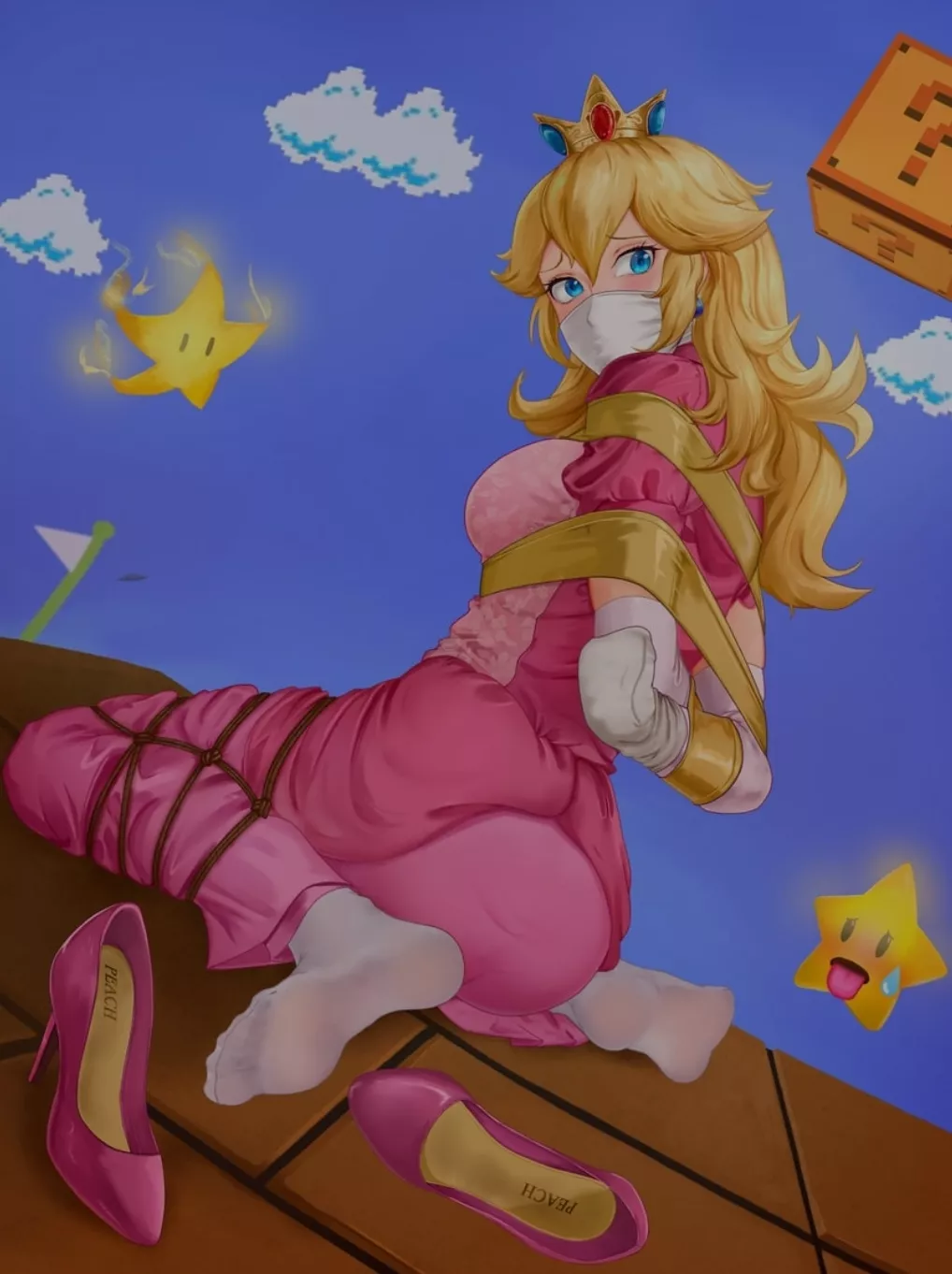 Princess Peach (Yuehei Dao) [Super Mario bros] posted by _swefeet