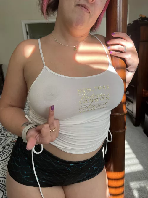 Sometimes I have a little bit of an attitude if I catch you staring at my tits by JessiBlackQOS