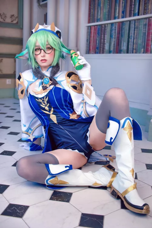 Sucrose from Genshin Impact by Axilirator by Axilirator_Cosplay