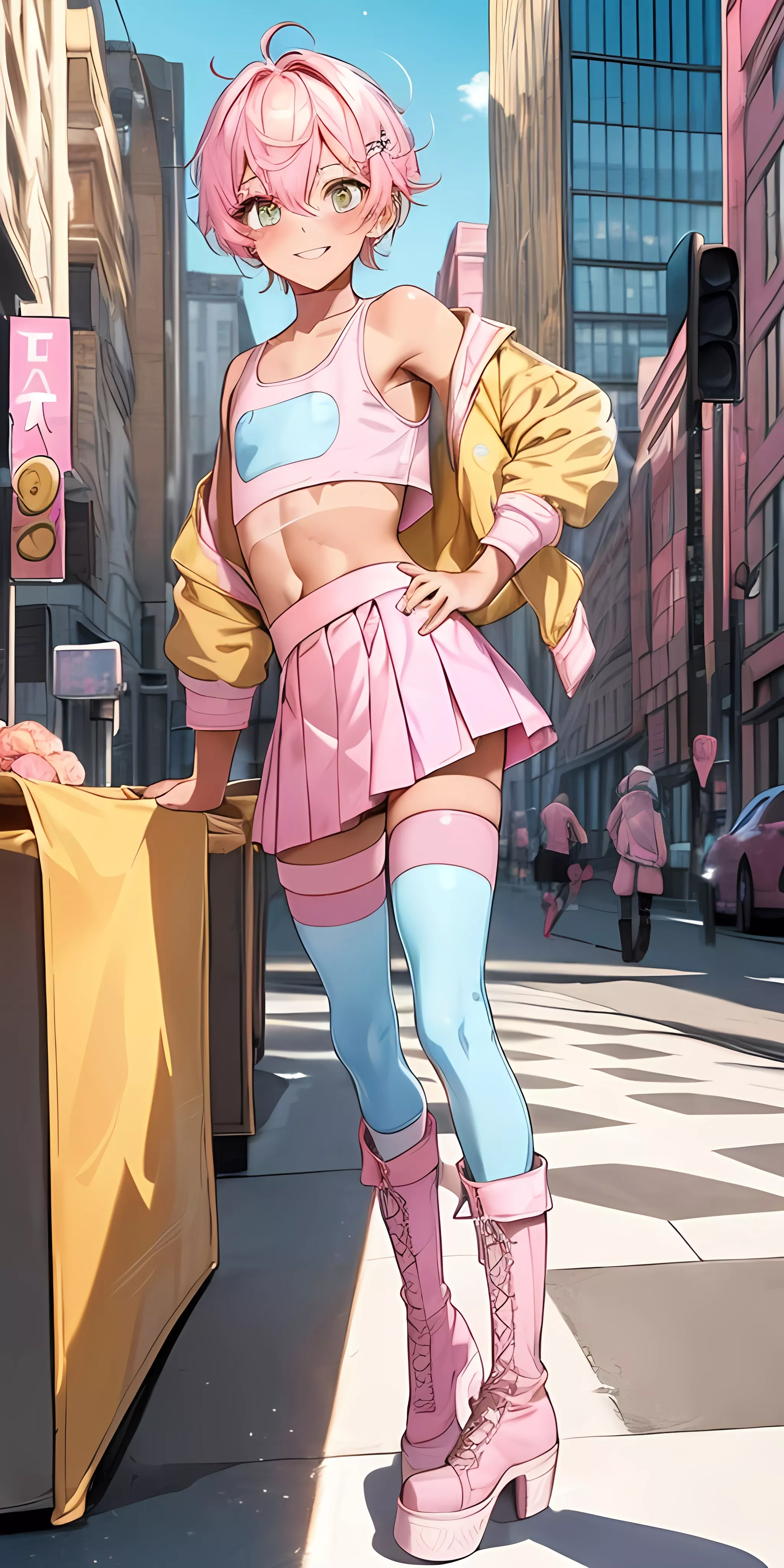 (AI) Do you like his outfit? posted by FallenCrownz