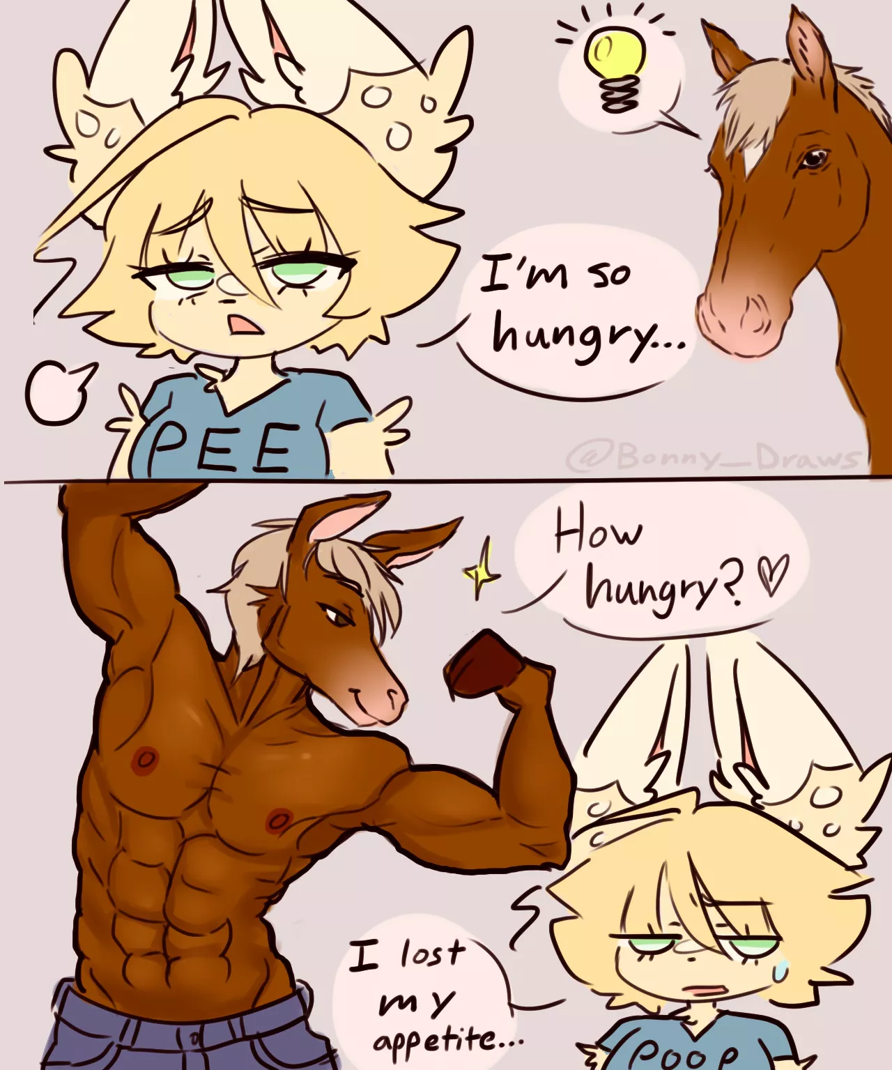 (Art by me) I don't know posted by BonnyDraws