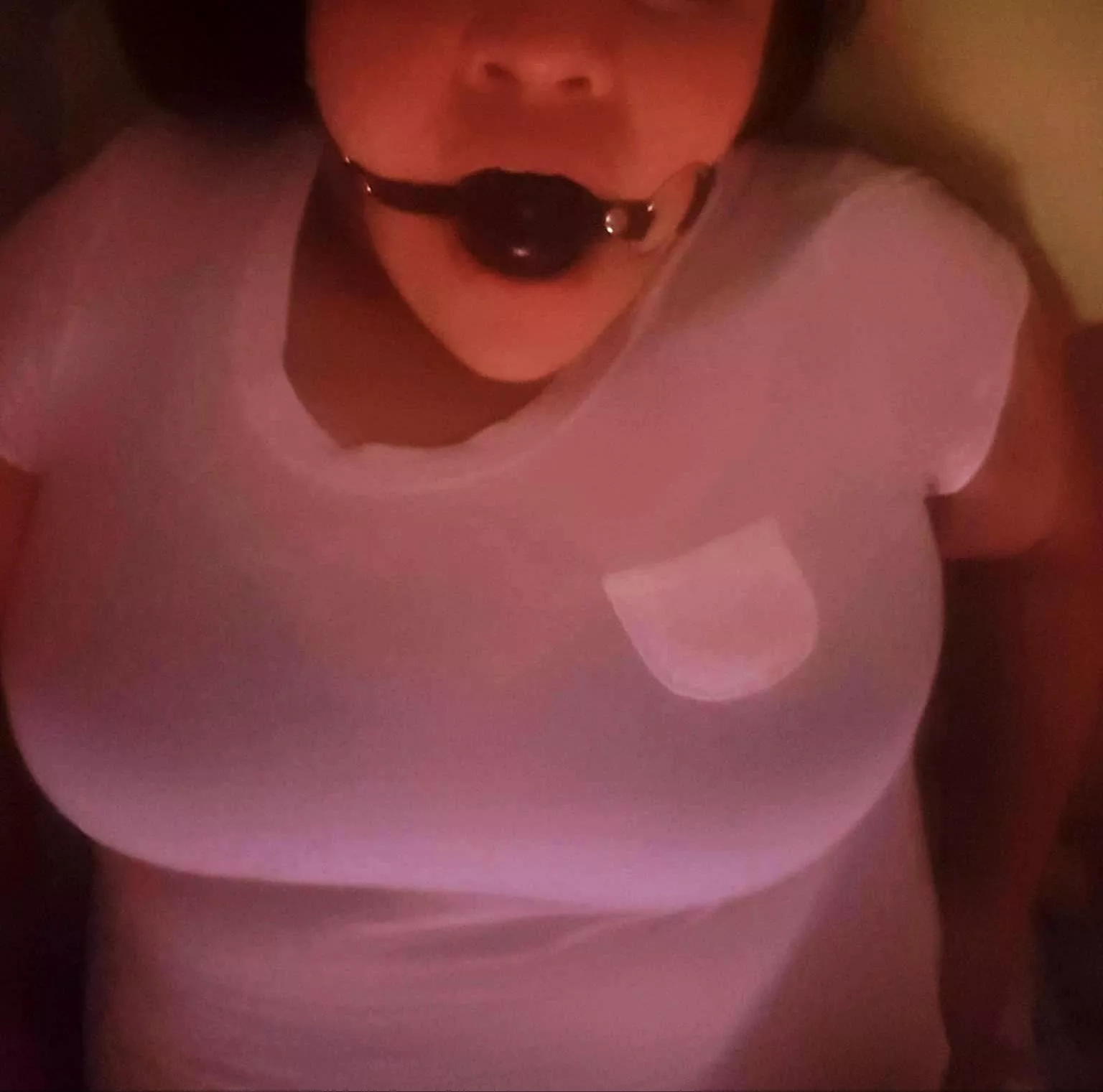 Ballgagged for you Daddy 🤐❤ posted by SubmissiveKatsar