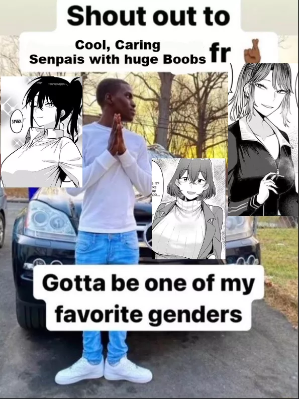Big boobed senpai meme not about Igumox? Iunno... posted by no-Pachy-BADLAD