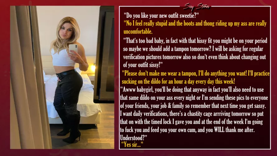 Caught in a trap by SissyStories01