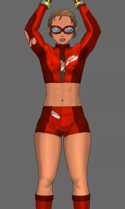 Caught (original character) by ptsalad