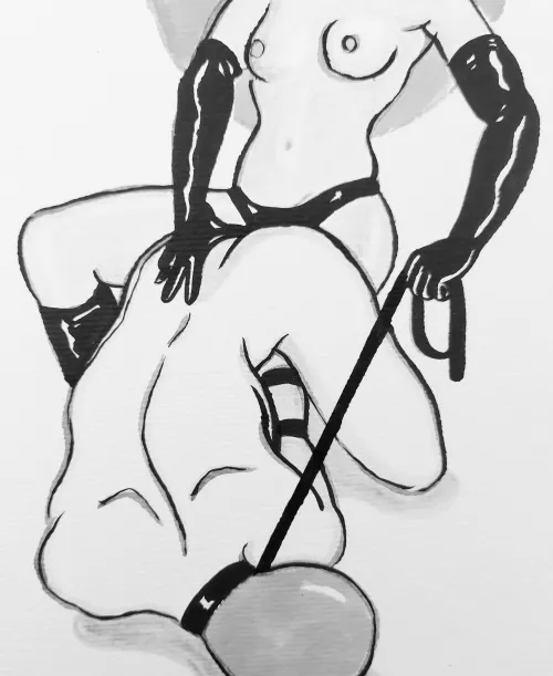 Curved by the leash by Suoamaro