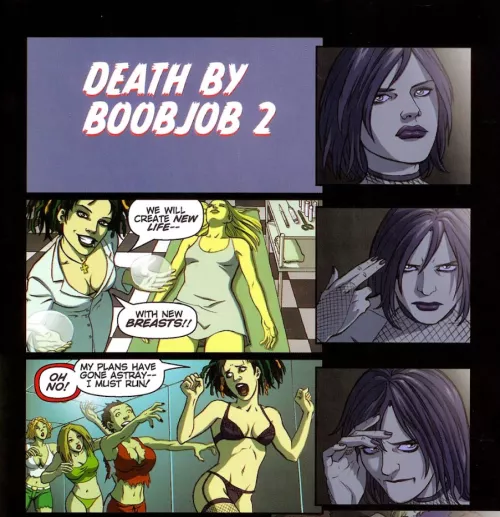 Death By Boobjob 2 [Hack/Slash: Comic Book Carnage] by milord8440