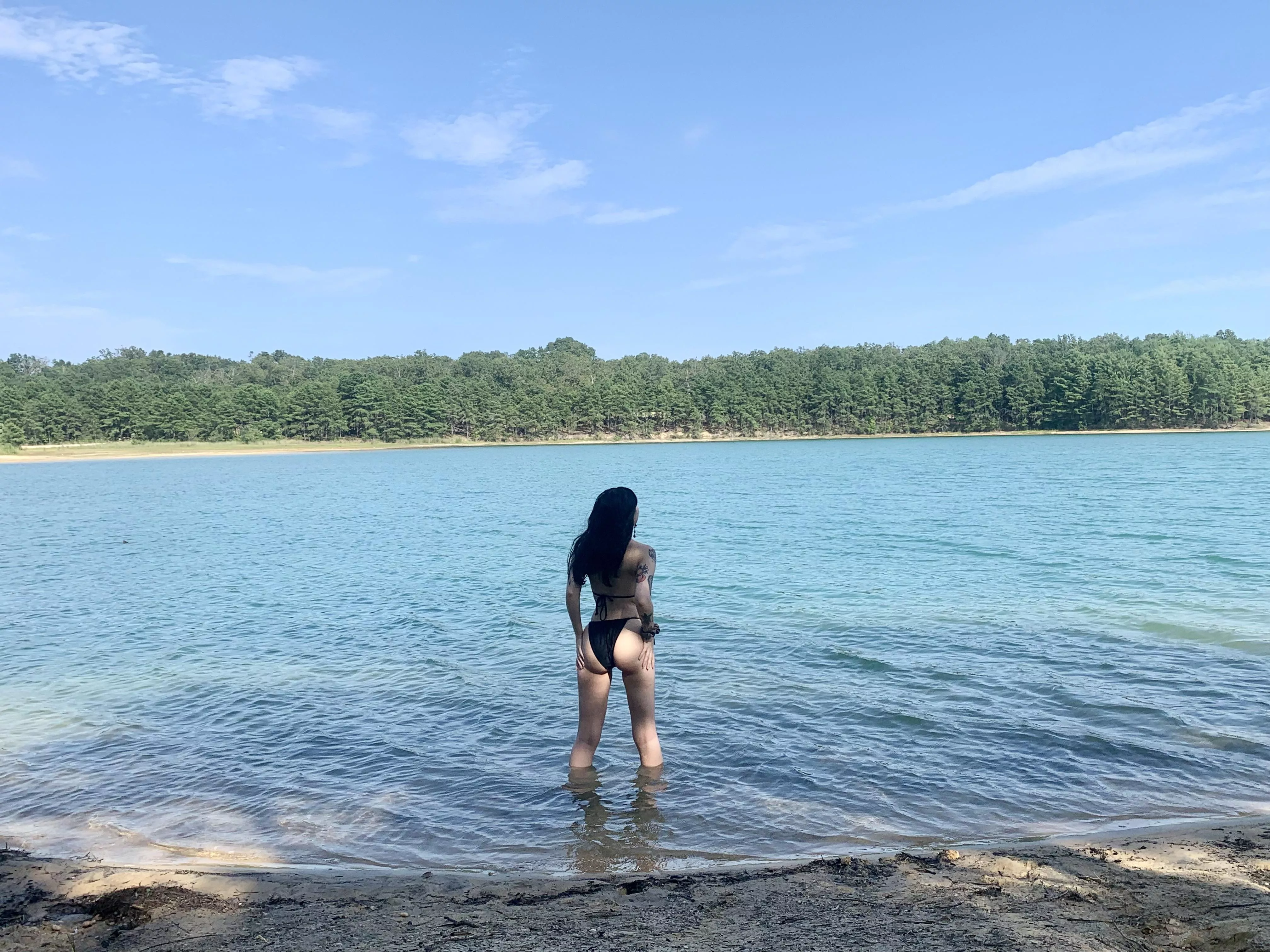 Devil in a black bikini posted by skybluebabygirl