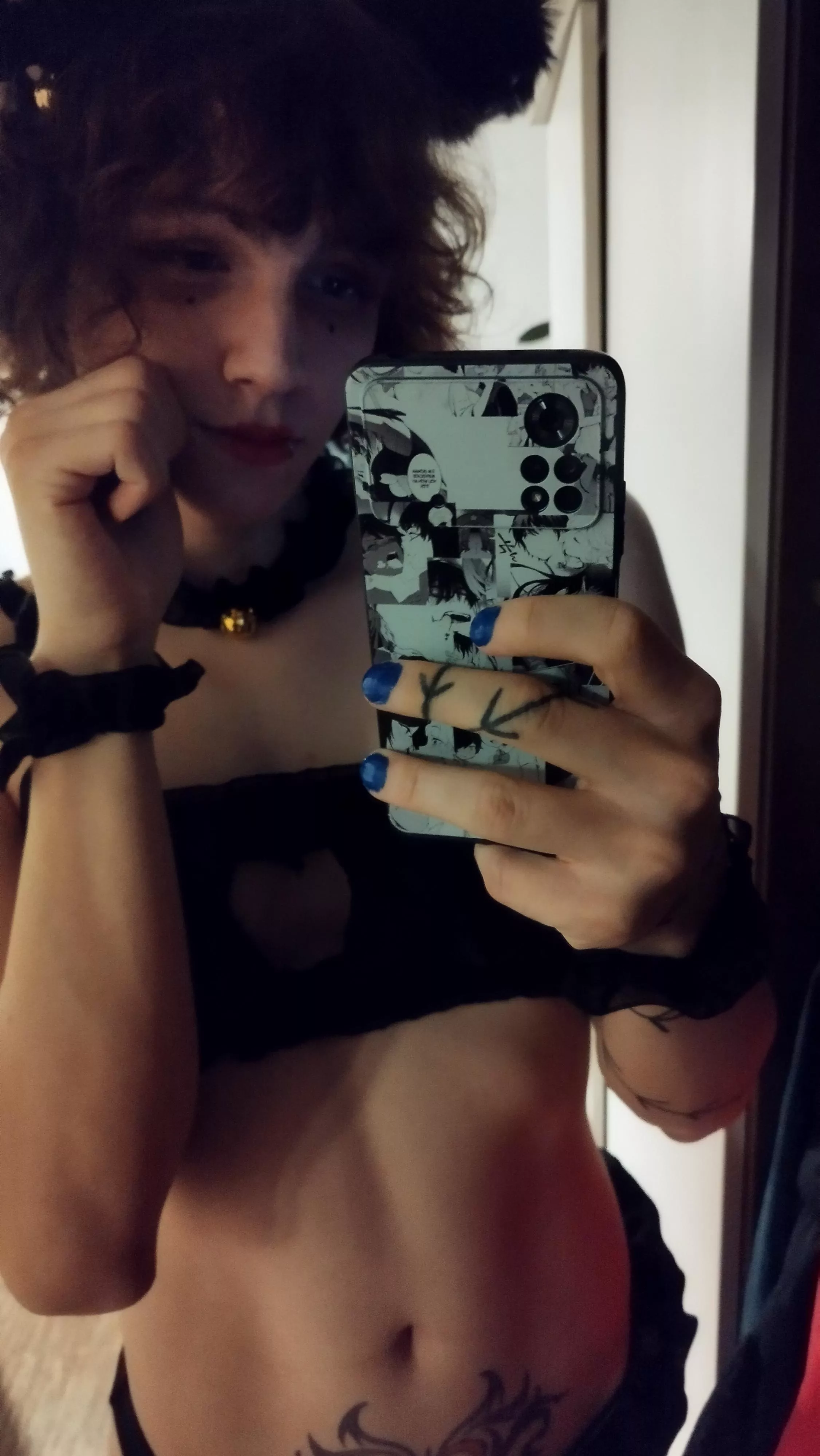 Do you like my makeup? 👉👈 posted by Zyxientrap