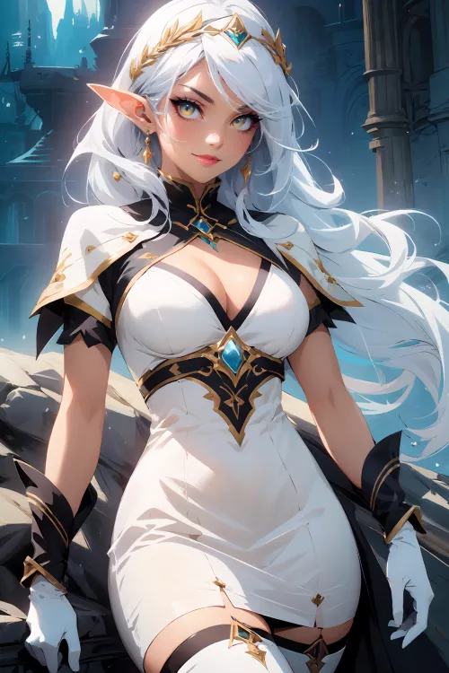 Elf Mage by SilenTZombieX