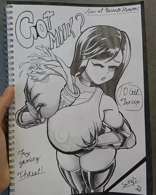 Got Milk? (Art made by me) by SuckieMcDuckie