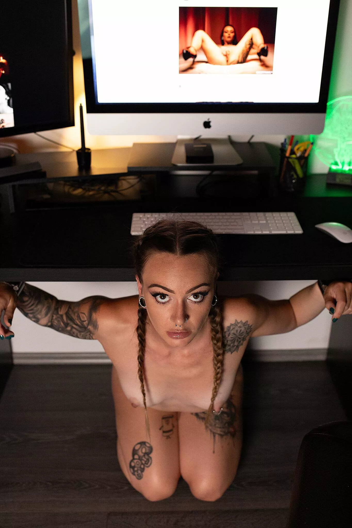 He keeps me tied under the desk posted by HeadDeveloper