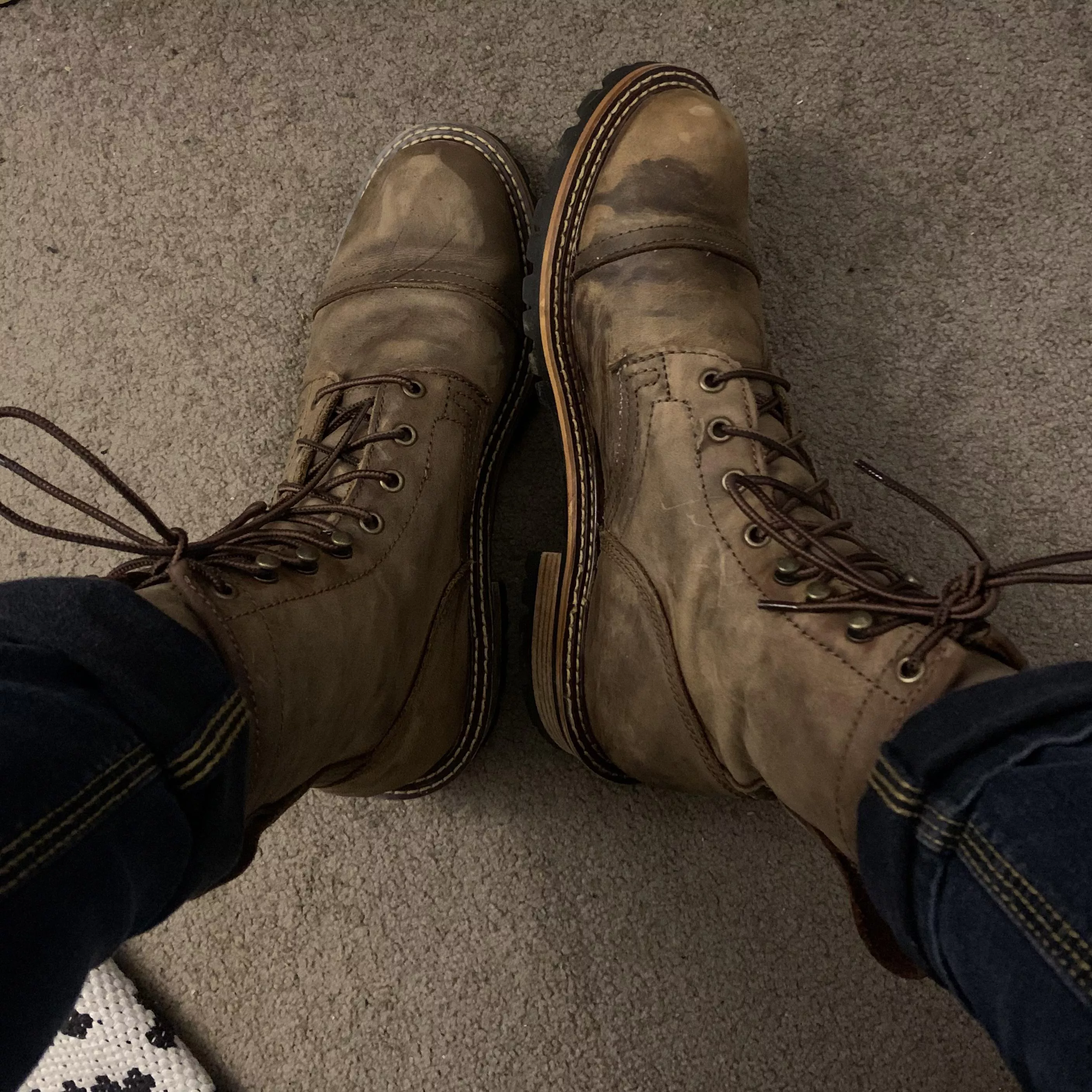 Help! How should I tie my boots? posted by mynameahborat