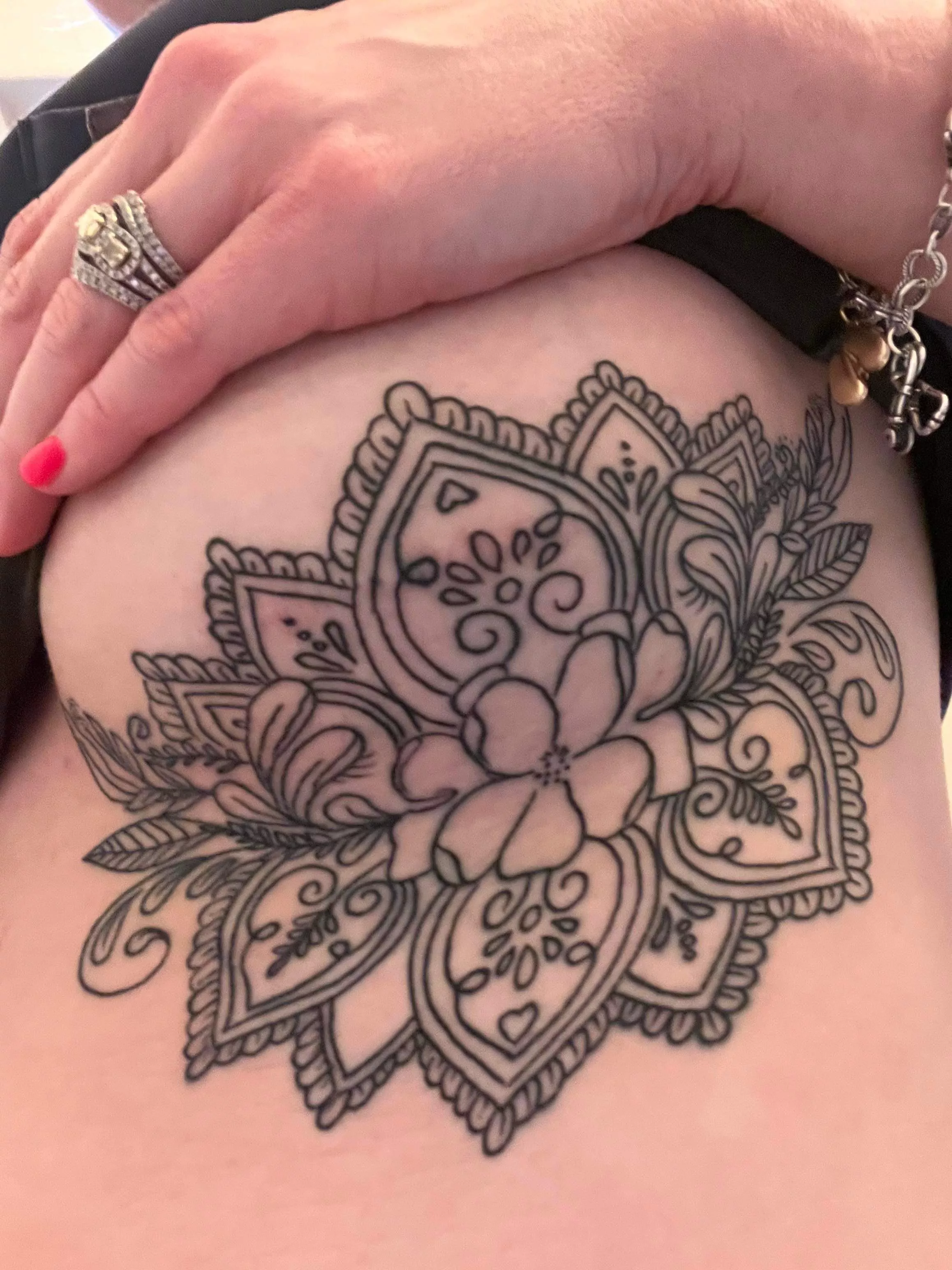 Her second of the first set of tats! posted by Wannalaw18