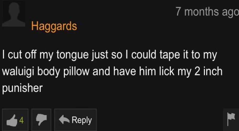 I am thoroughly disturbed by ThinlyCome