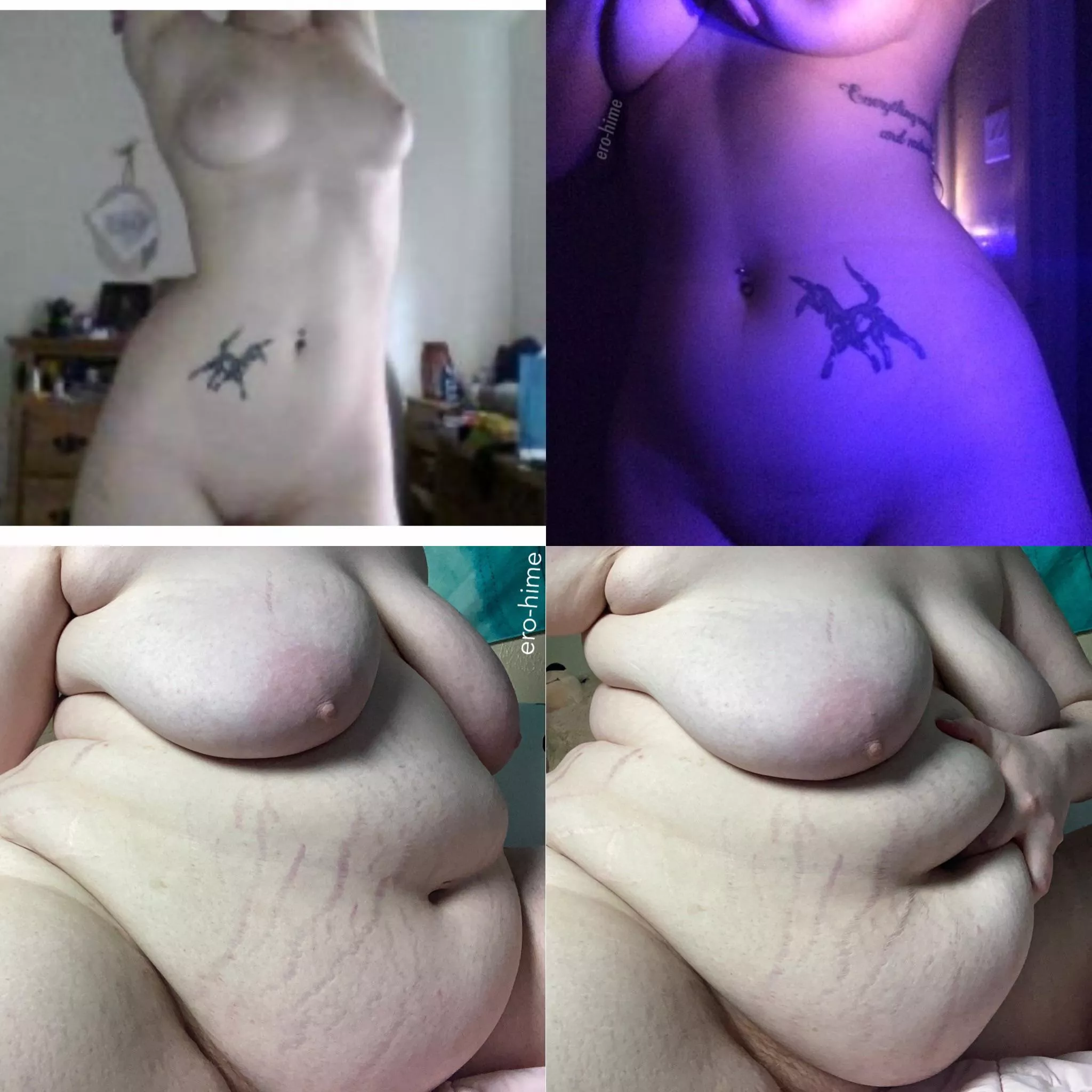 If I didn’t have proof, you probably wouldn’t believe I ever had a flat belly 👀 posted by ero-hime