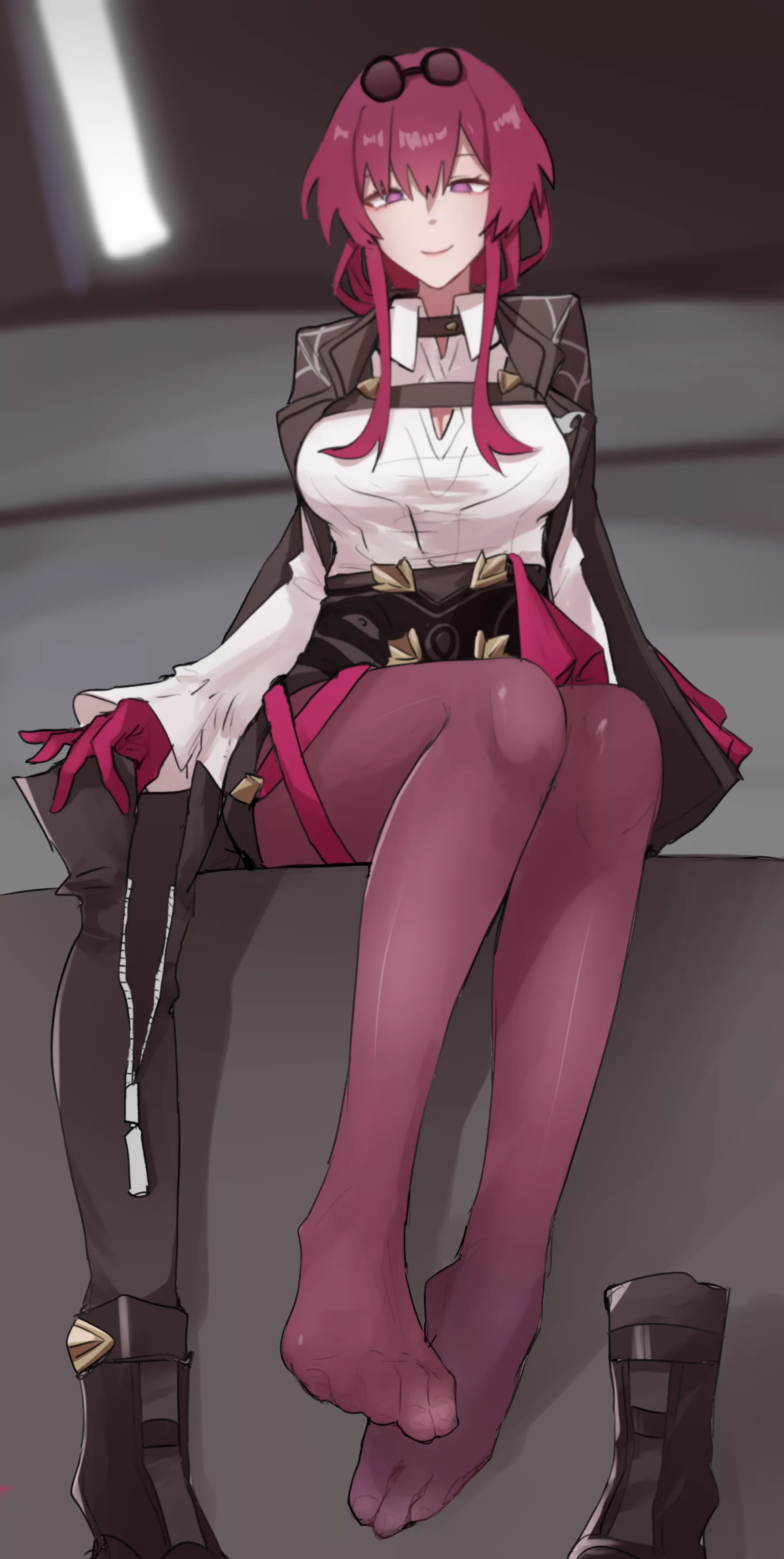 Kafka's Shoes Off [Honkai: Star Rail] posted by AluminiumGnat