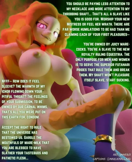 Kneel before the new Equestria~ [Futanari] [Noncon] [MLP] [Clop] [Futadom] [POV] by MarcieMallard