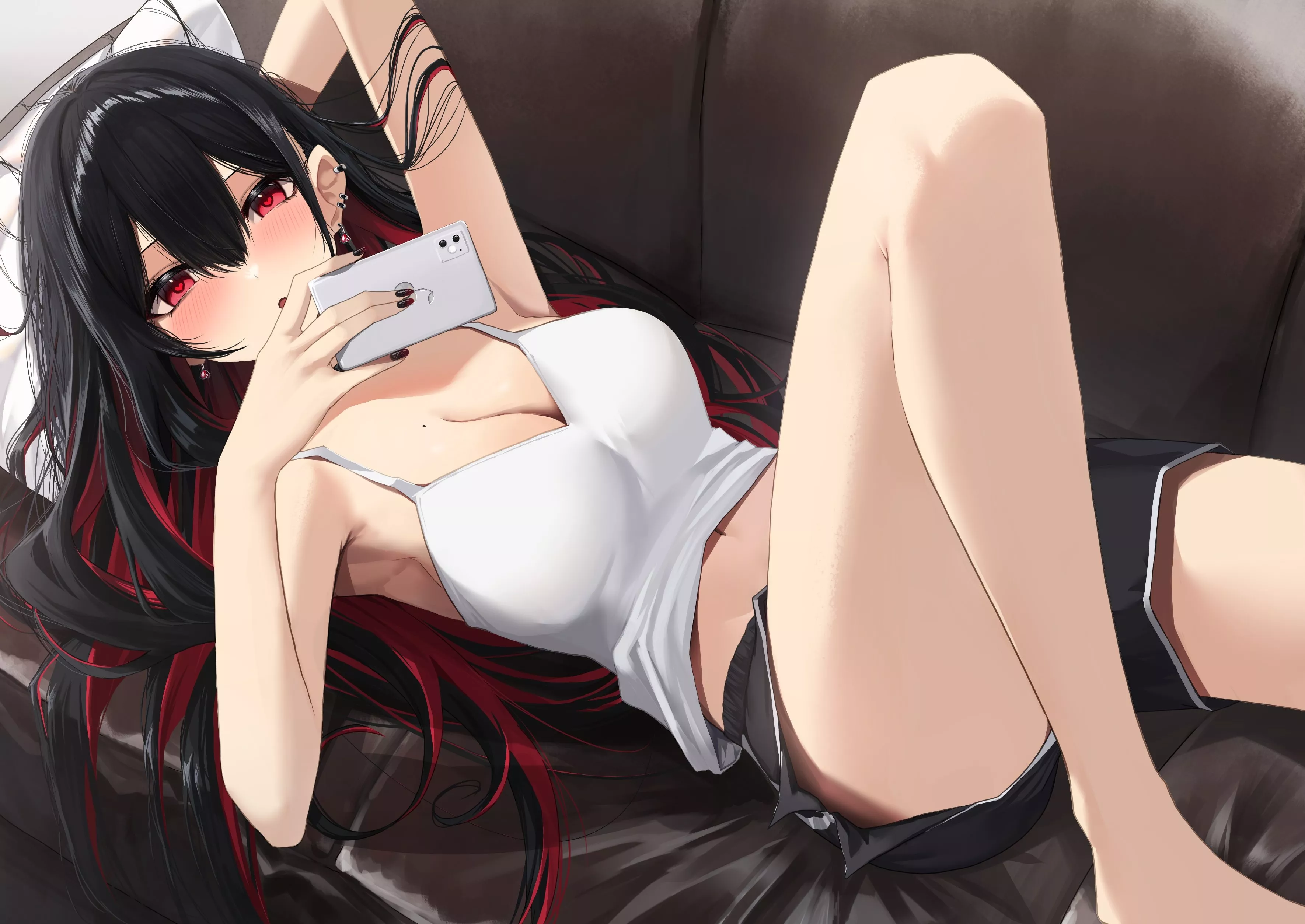 Laying on the Couch posted by CheetahSperm18