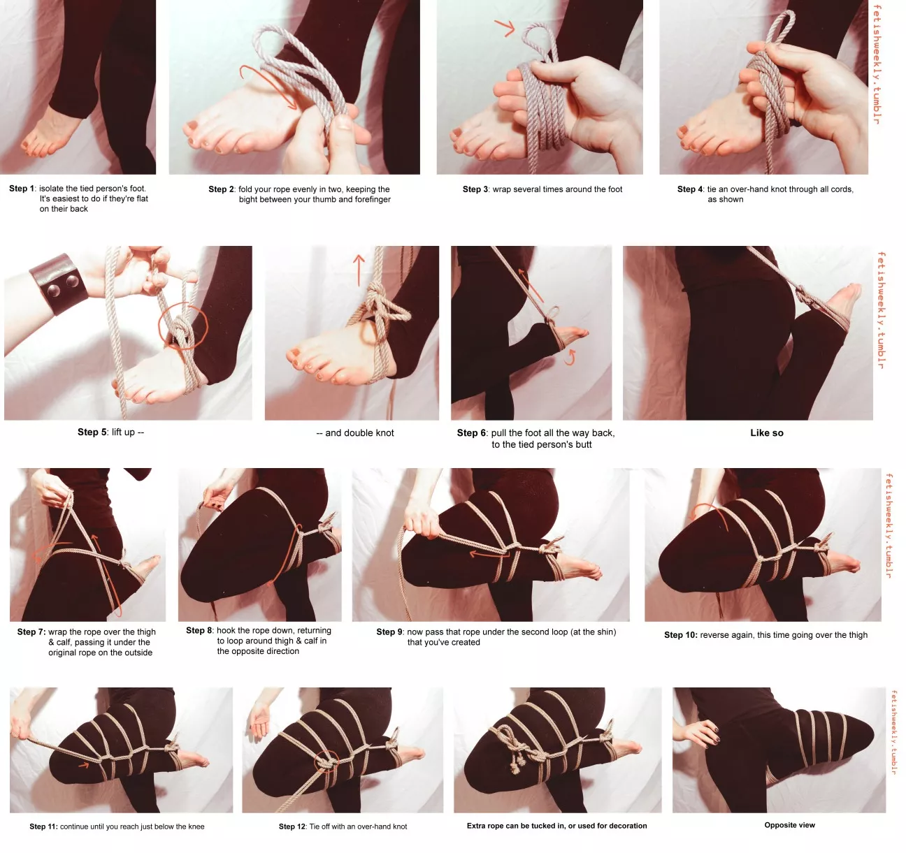 Leg tie posted by sirmixalotknew