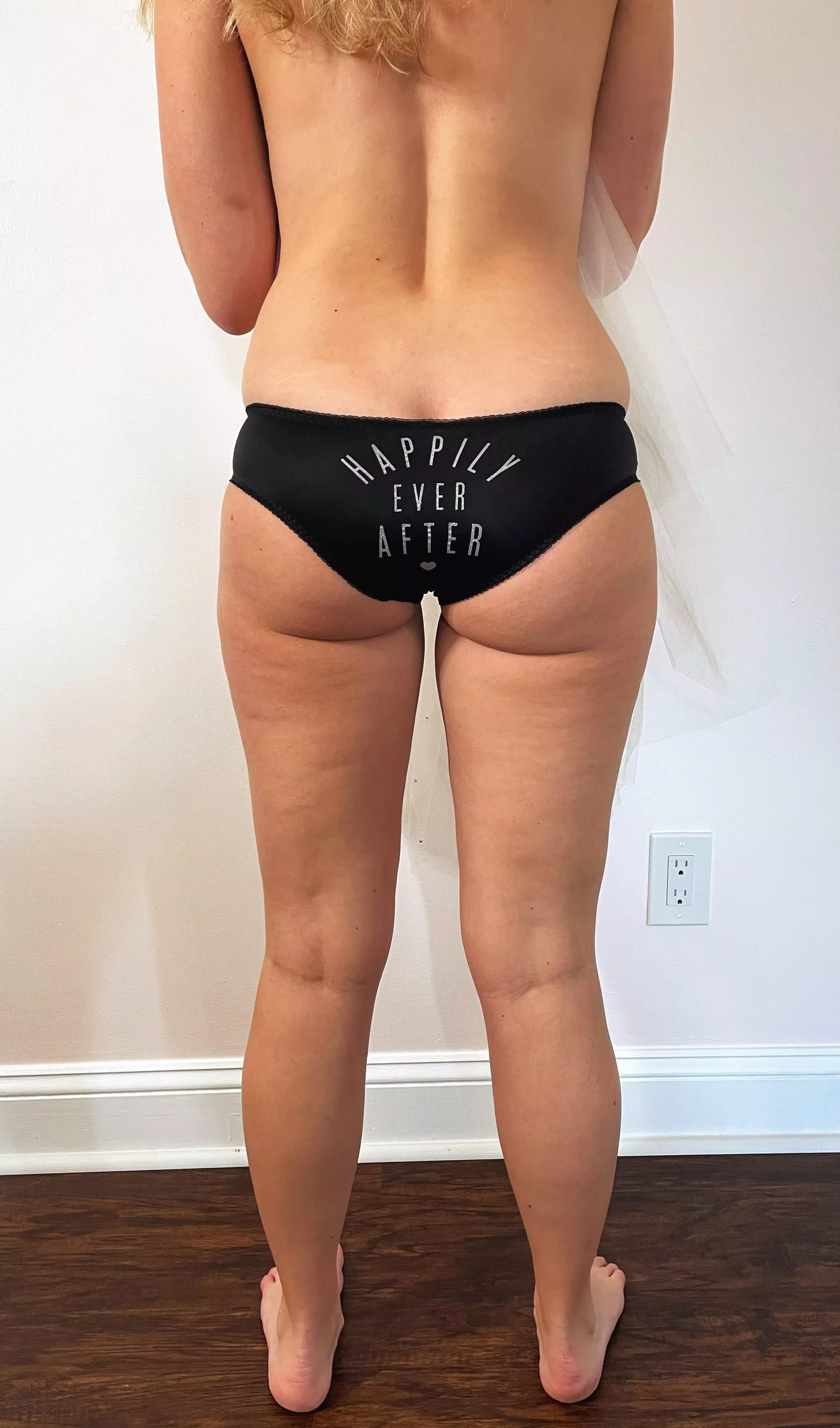 My panties from my wedding day over 7 years and 2 kids ago. They must’ve shrunk 🤷🏼‍♀️ posted by Recent_Stomach_8448