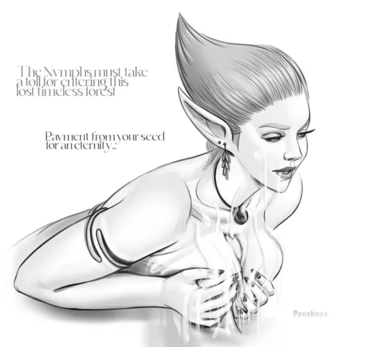 Nymph of the timeless Forrest by pousbose