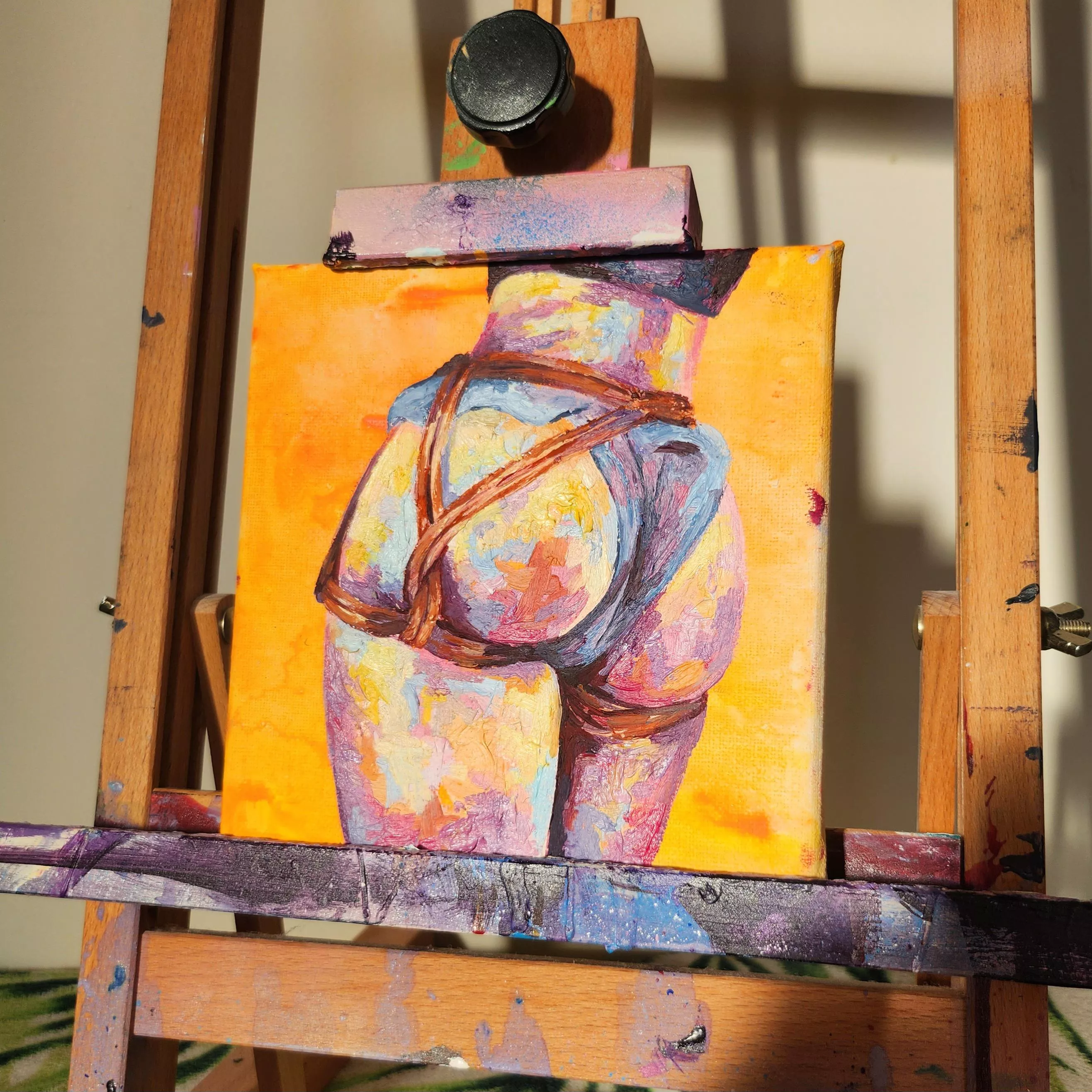 Oil study 8/23 #1 by me posted by ham-sandwitch47