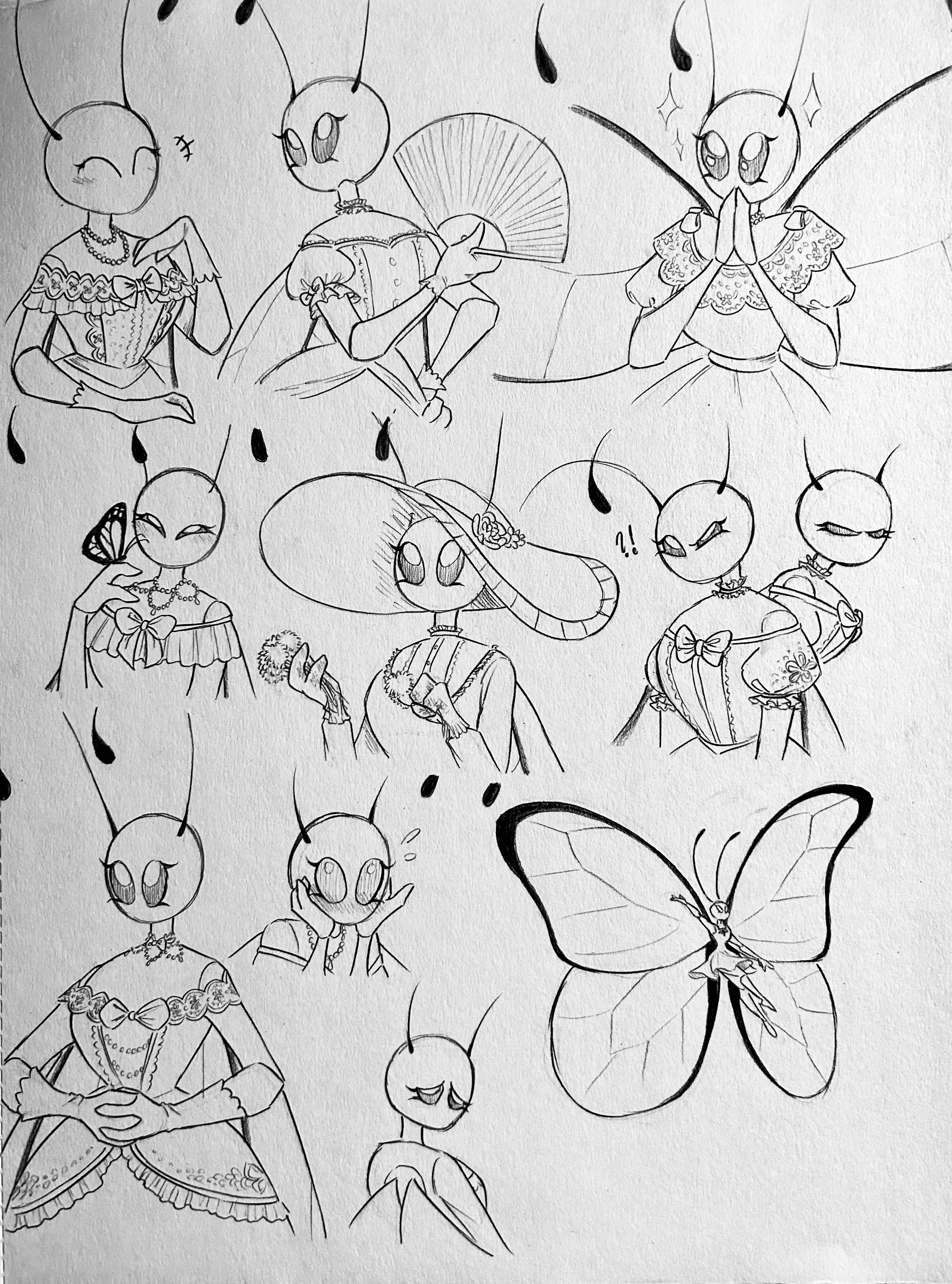 Oops! All Butterflies posted by Lioness724