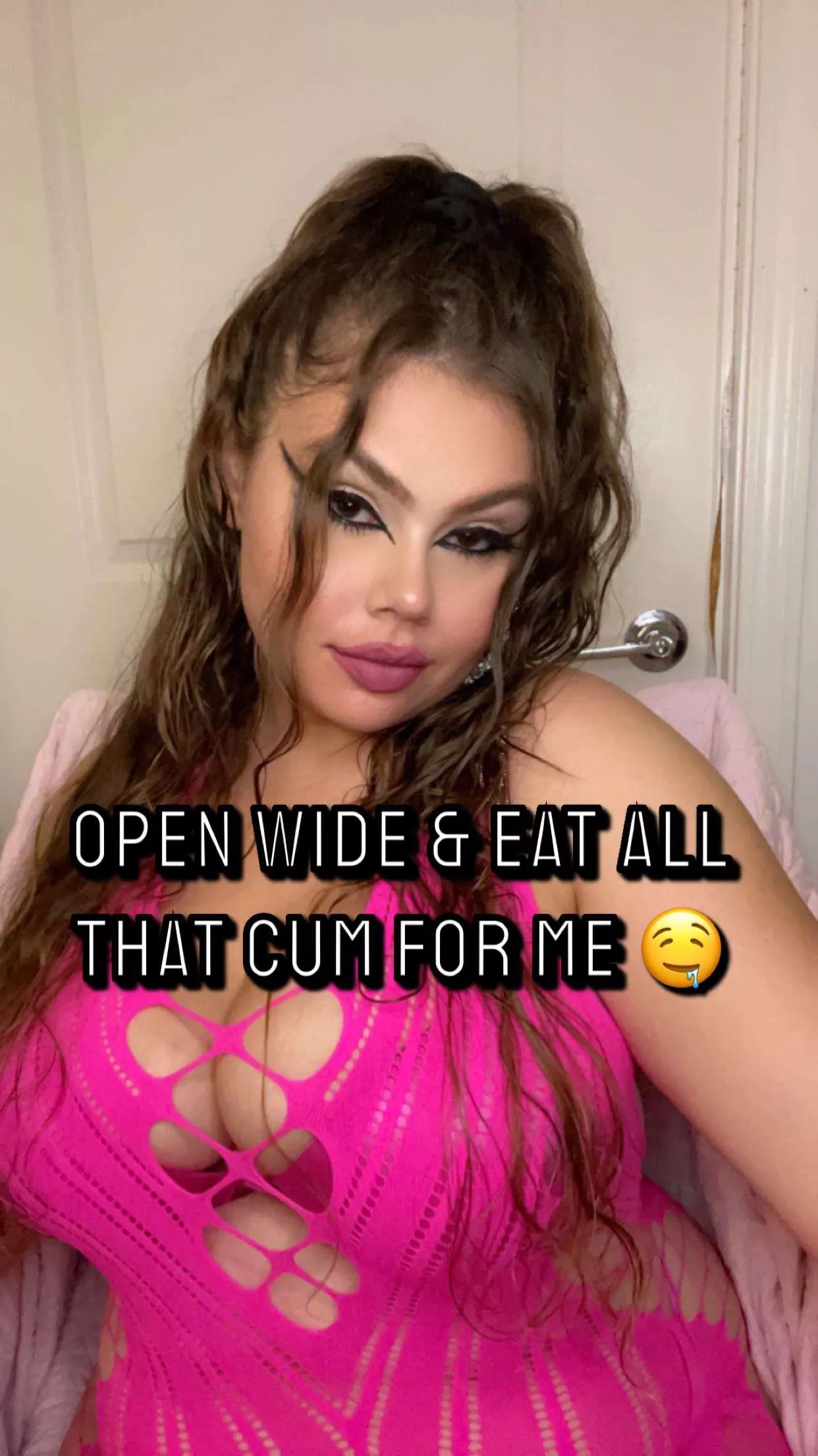 Open Wide & Eat Your ENTIRE Load For Me 🤤 posted by Goddess_T-F