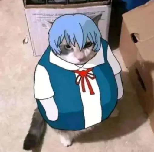 Rei Ayanami is feeling a little under the weather by ZAHANDOGAKIZU