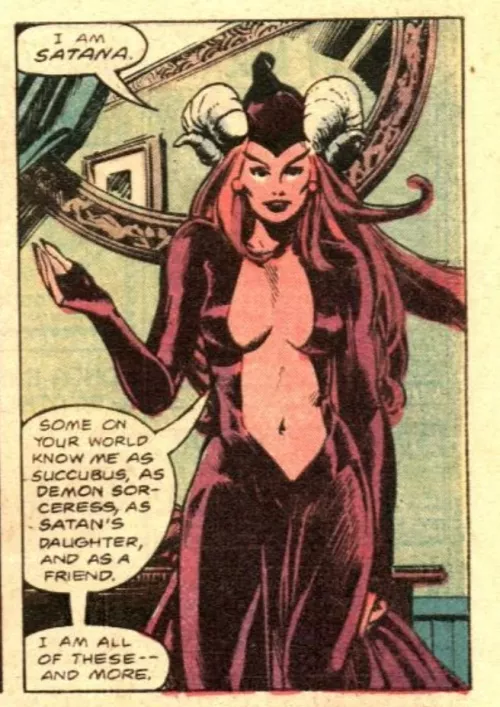 Satana [Marvel Team-Up (1972) #81] by milord8440