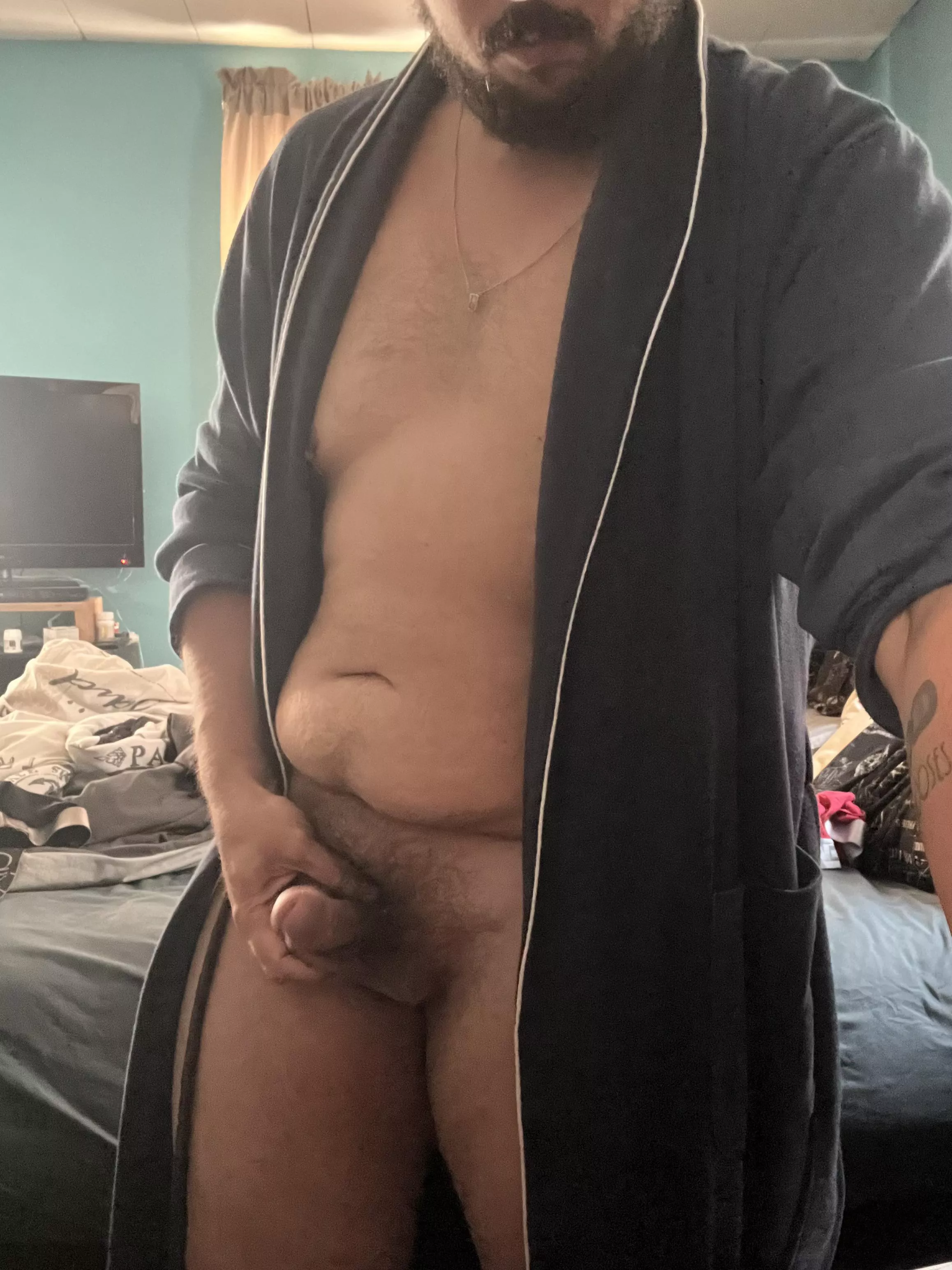 Should I remove the robe? posted by Icemancumeth30