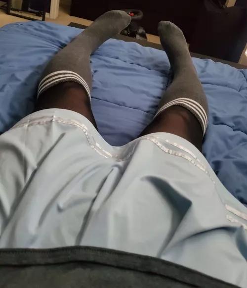 Socks? Check. Skirt? Check. Yep, it's comfy time :3 by AggressiveToe4481