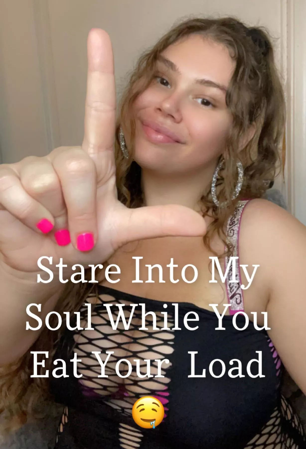 Stare Into My Soul While You Eat Your Load 🤤 posted by Goddess_T-F