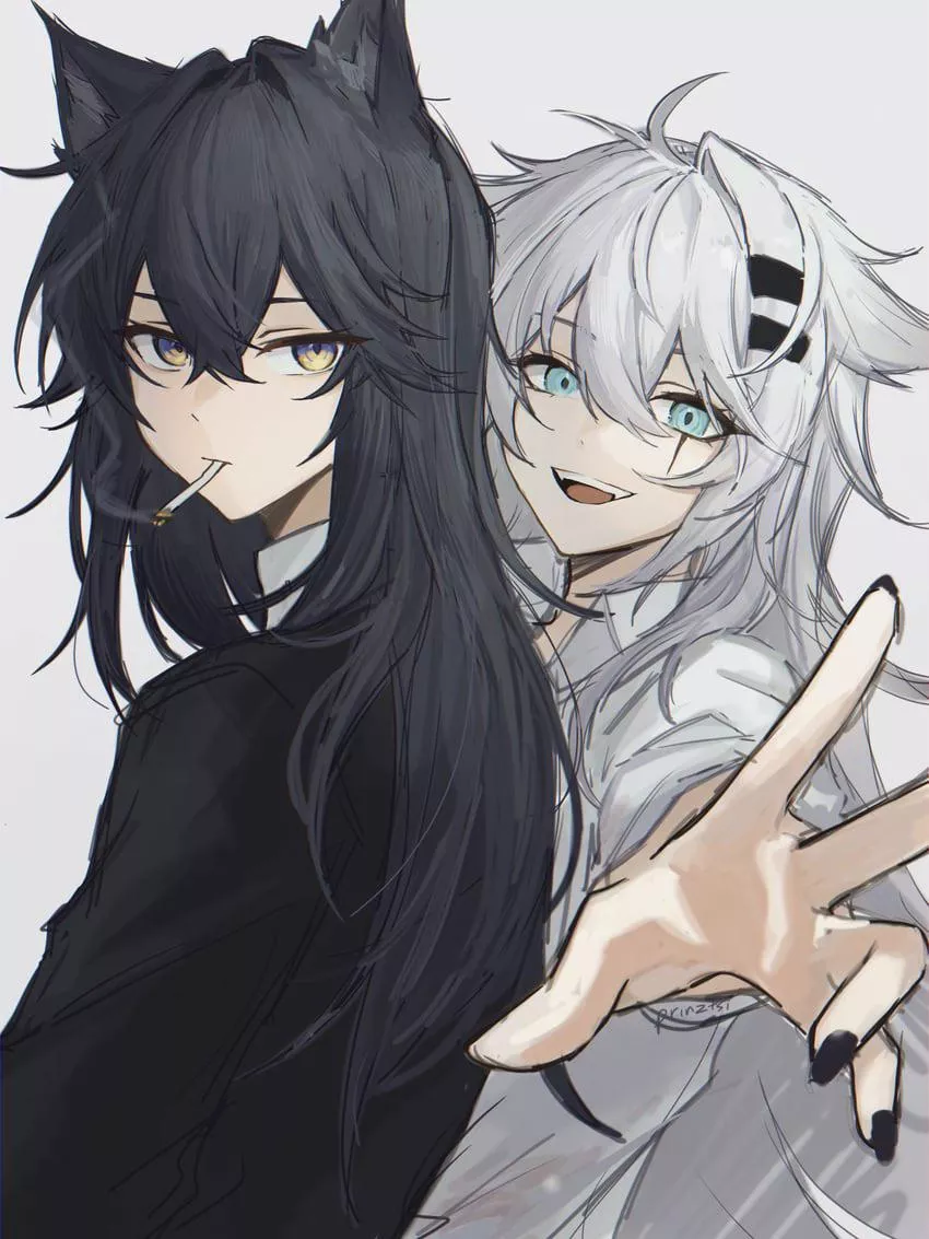 Texas and Lappland, the ultimate power couple (weeiskaw)[Arknights] posted by ZAHANDOGAKIZU