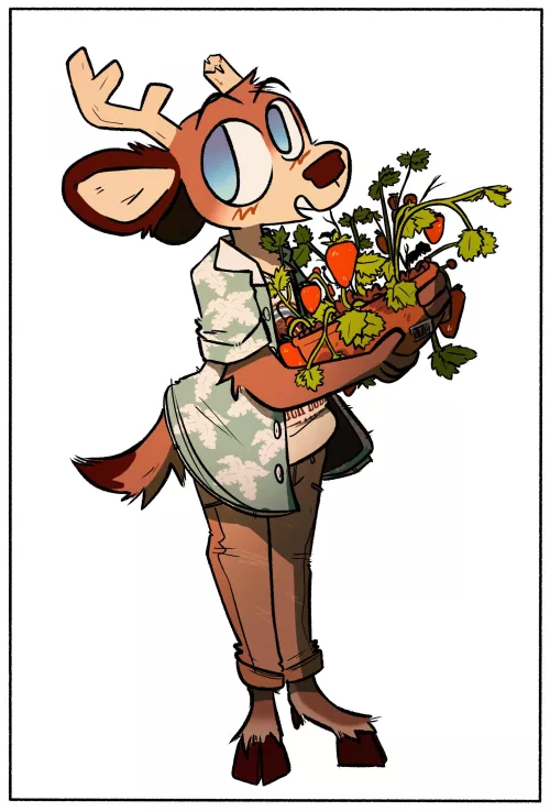 The fresh smell of stolen strawberries by Bleatboi