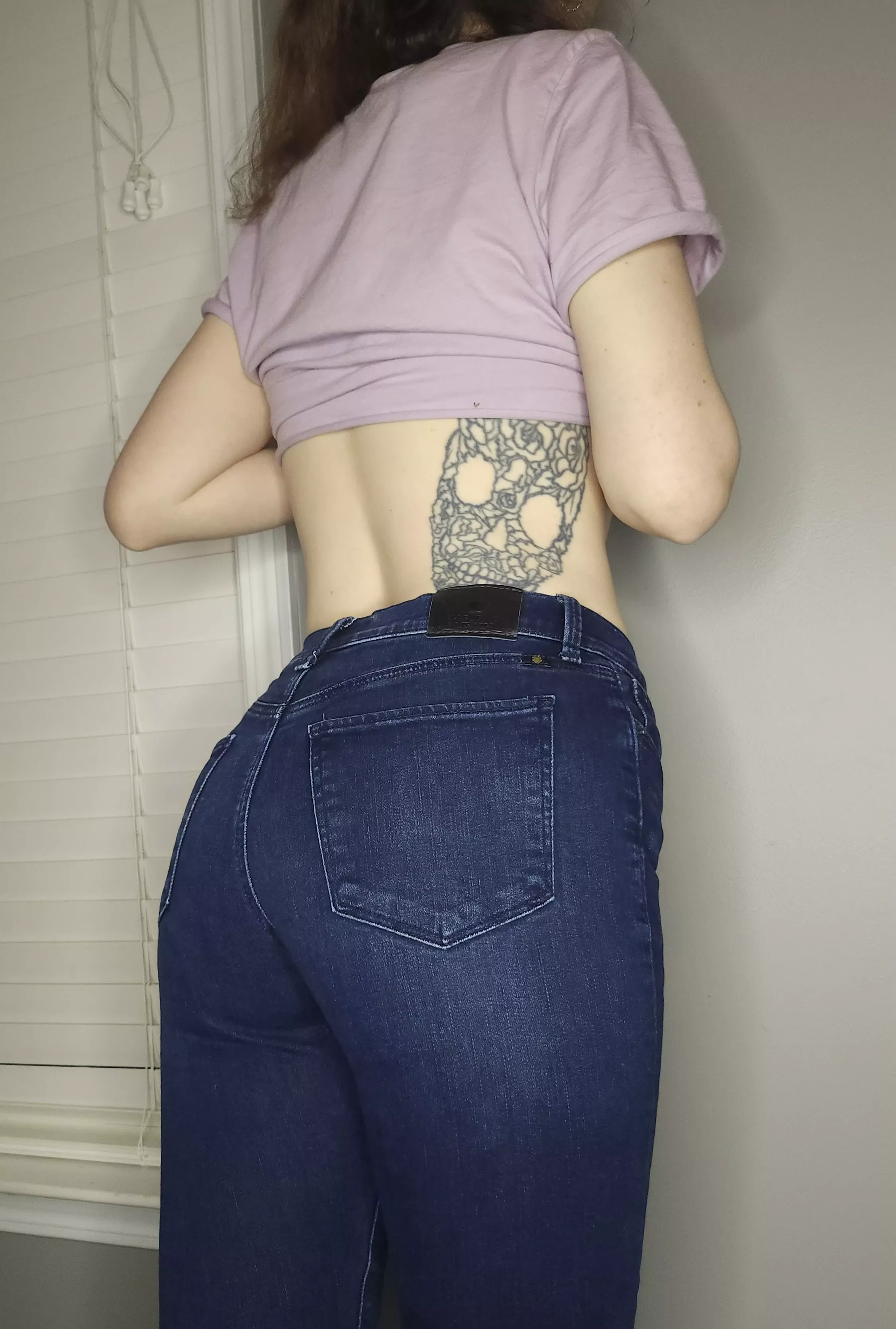 These jeans are snug posted by themaryfairyy