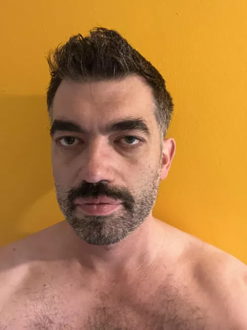 Trying out the Mustache look. Thoughts? by LukaNSB