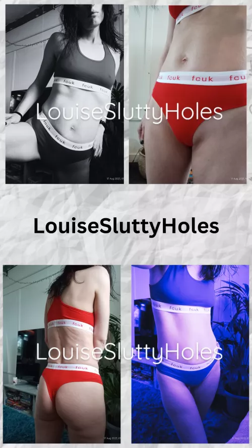 [UK] [SELLING] Over 100 pairs of panties! Cotton briefs? Mesh fullbacks? Poly gstring? Lace thong? All colours available. Panty drawer is pinned or DM to find out more! From £20 Inc UK p&p x by louisesluttyholes