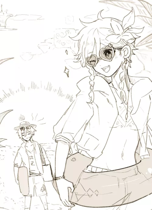 Venti is always cute by pedoro_pedoro