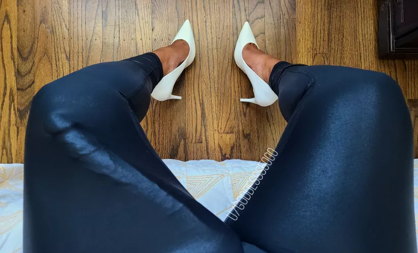 Worship this 13 inch Goddess cock through My leggings! by Goddesss5000