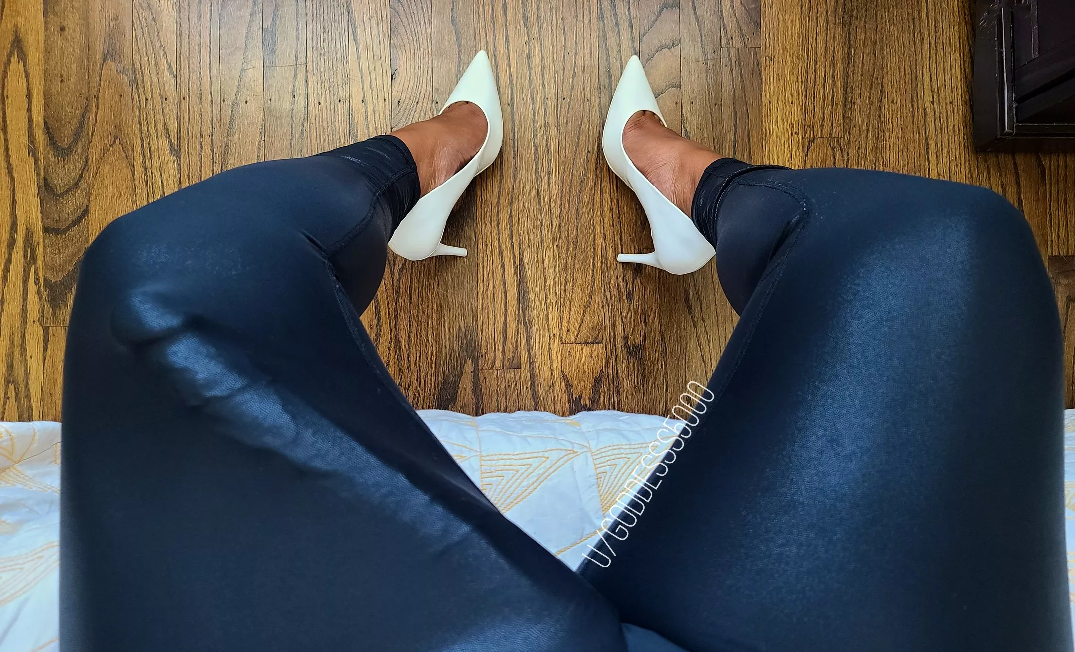 Worship this 13 inch Goddess cock through My leggings! posted by Goddesss5000