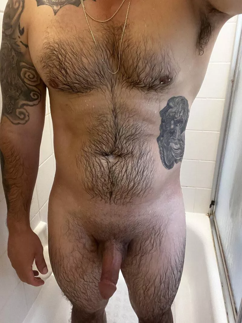 A bear in the shower posted by Sensational02