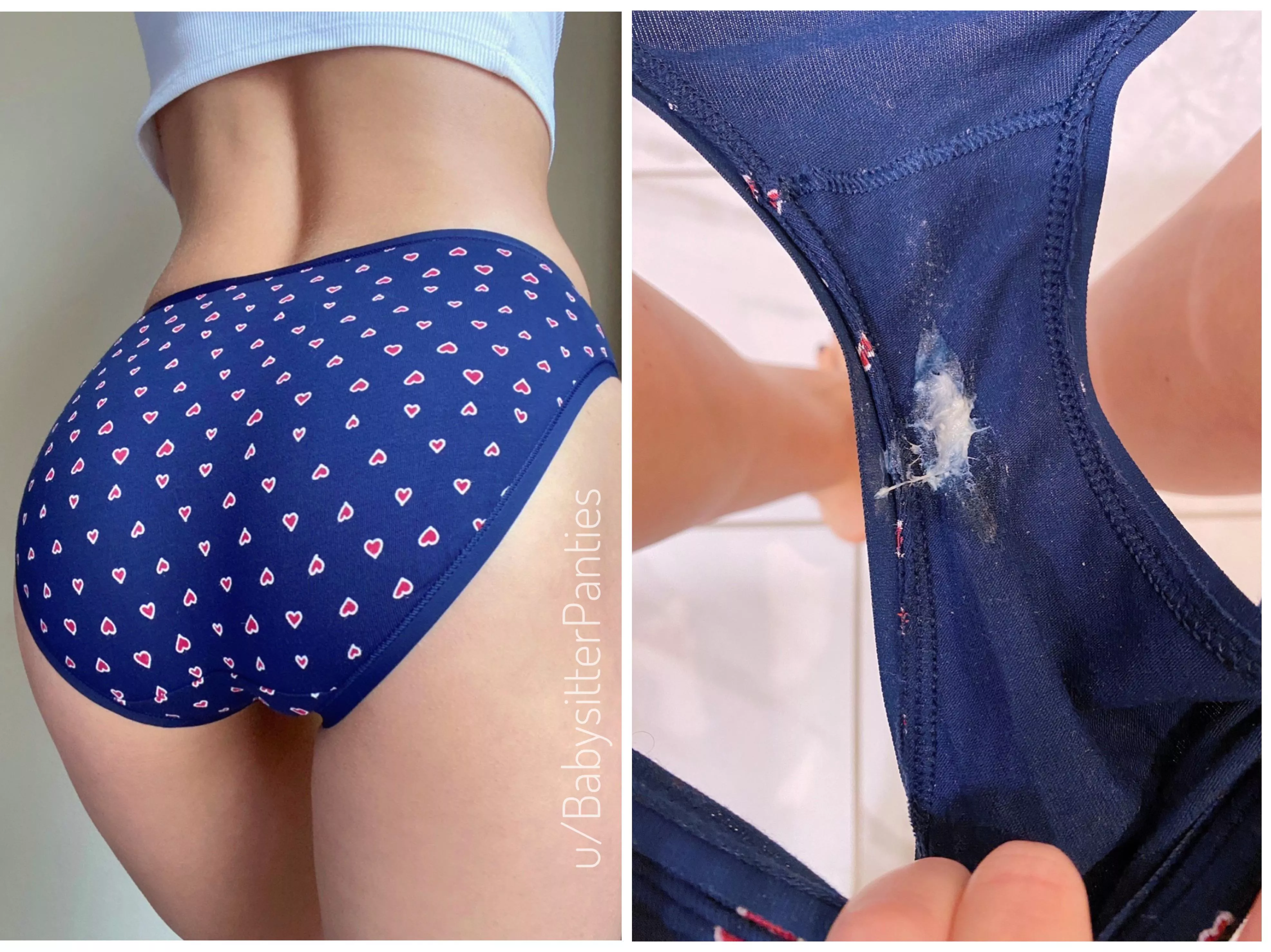 A nice start to this one… 😜💦 posted by BabysitterPanties