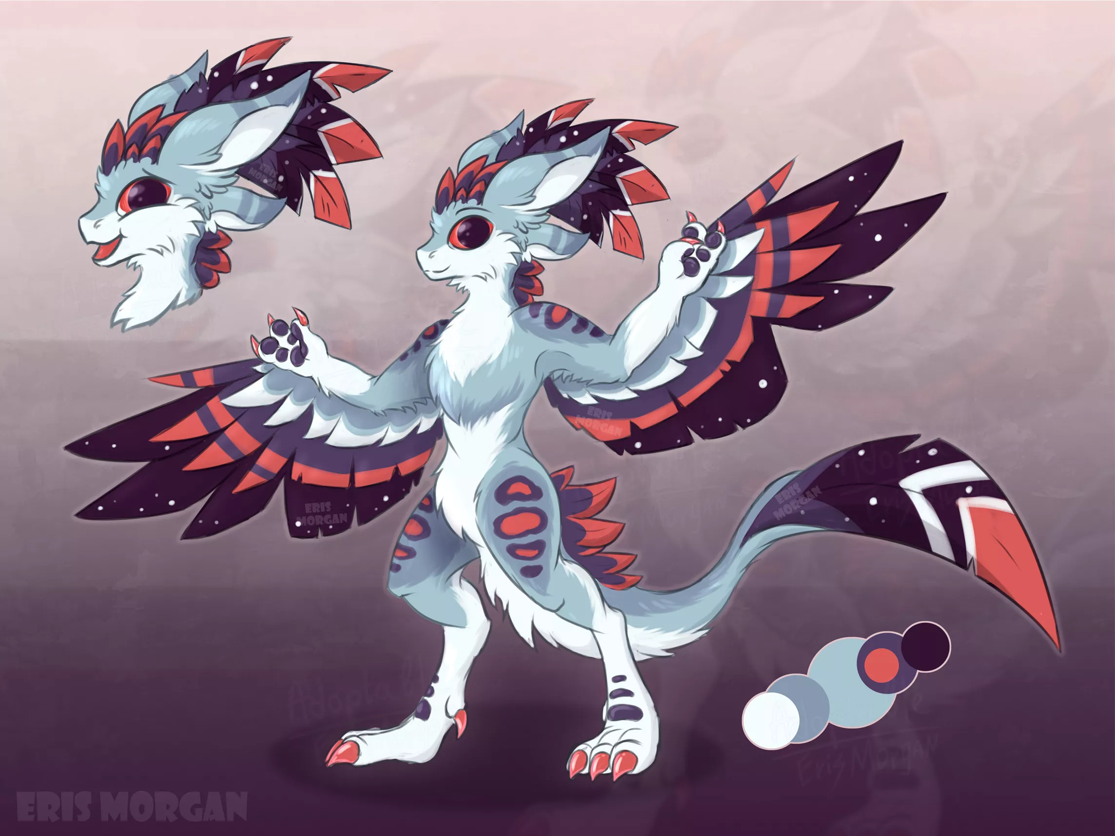 Avali Adopt Auction (Art by me) - Link in comments posted by Eris_Morgan
