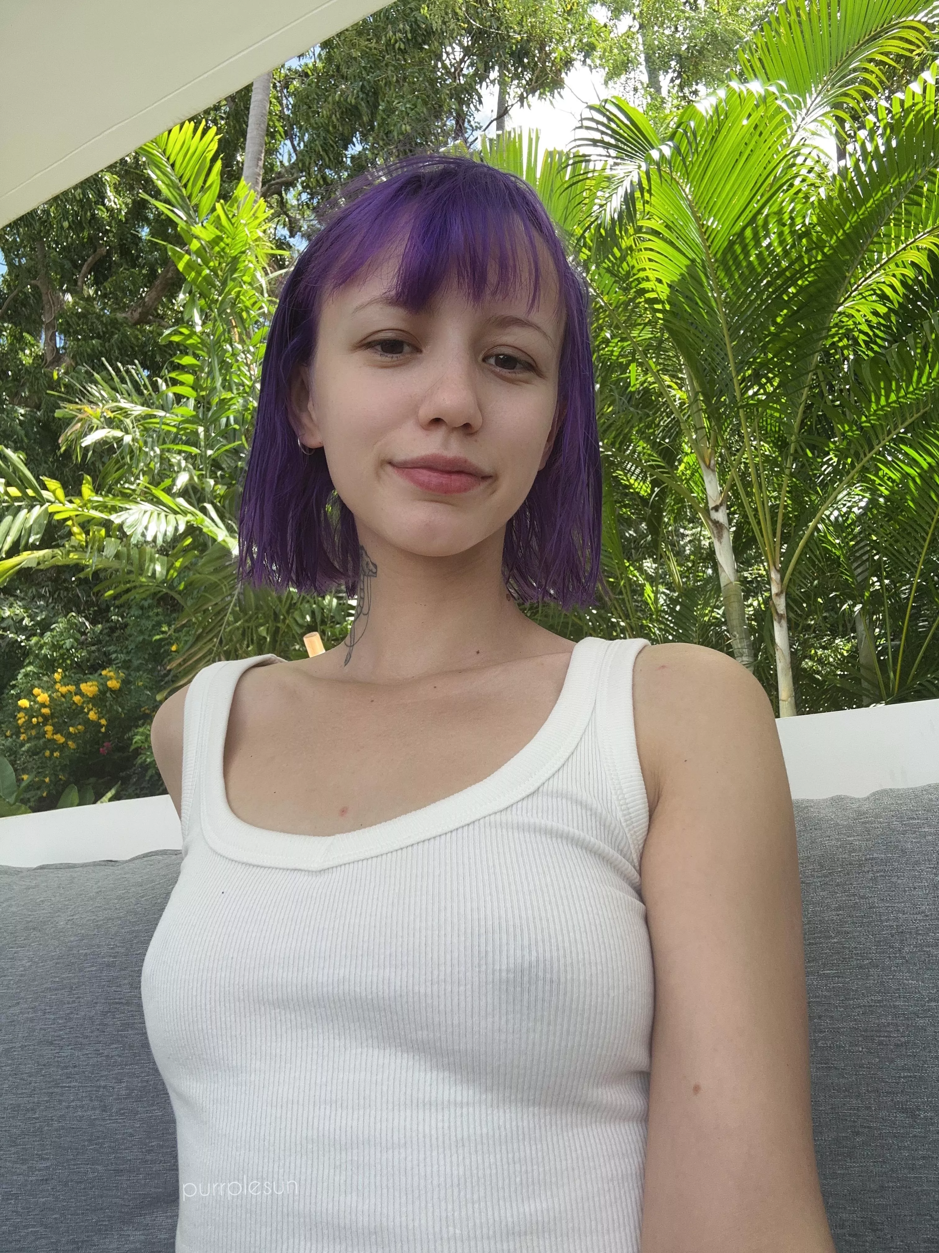 bra banned for my vacation😋 posted by purrplesun