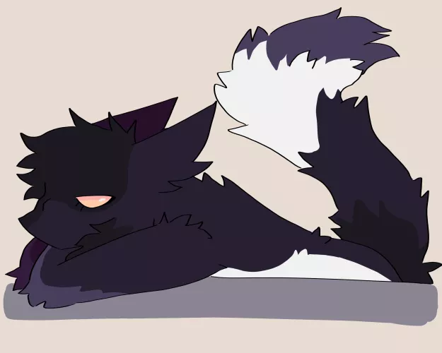 doodled my OC for the first time by guywhowearssocks