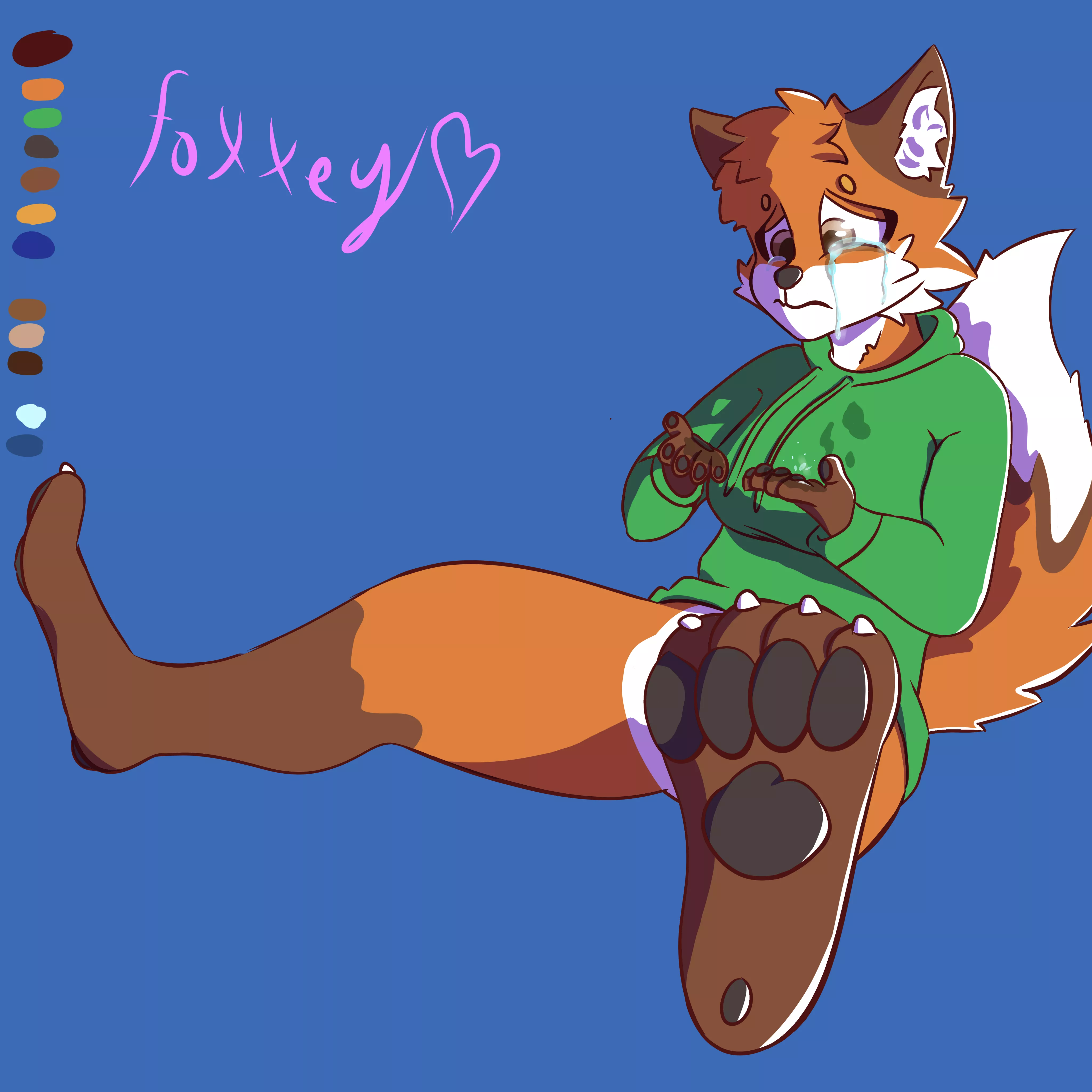 Drawing this made me feel better. Enjoy. posted by f0xxey